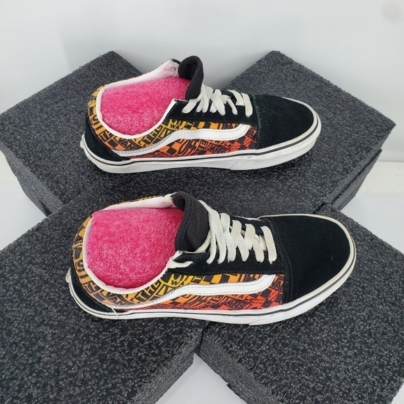 VANS OLD SKOOL LOGO FLAME SHOES MEN 5 WOMEN SIZE 6.5 SNEAKERS - Picture 11 of 12